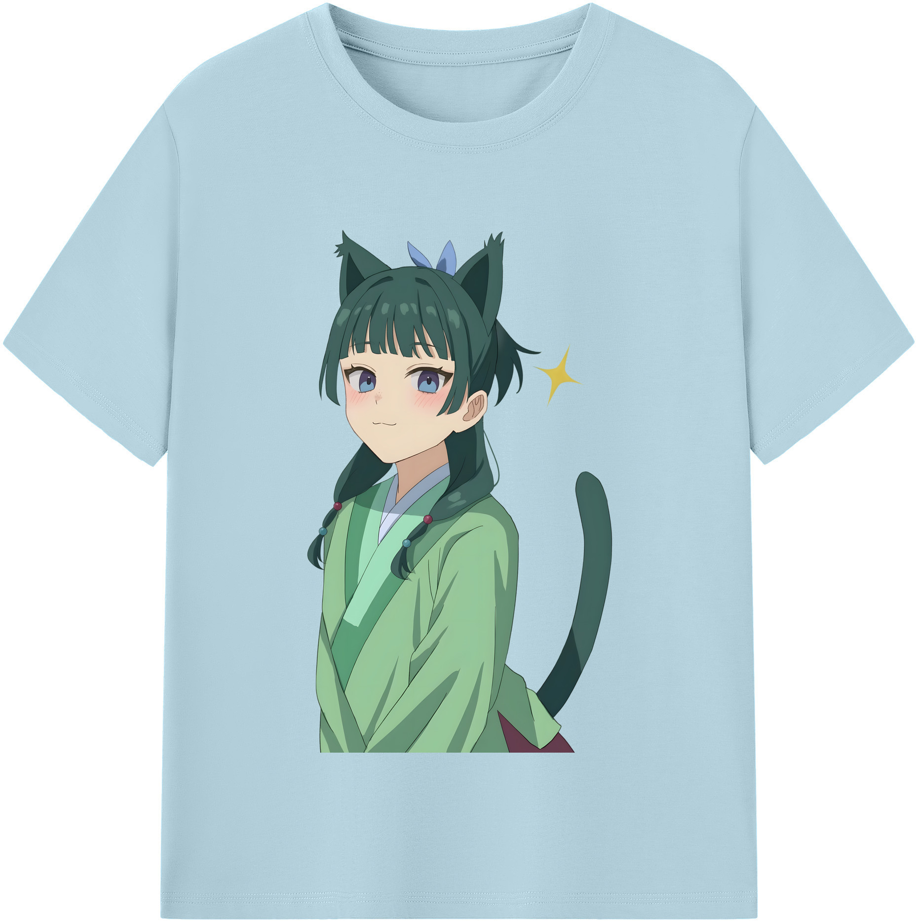 （画像用） 薬屋のひとりごと The Apothecary Diaries 綿100％半袖Tシャツ（フロントプリント）